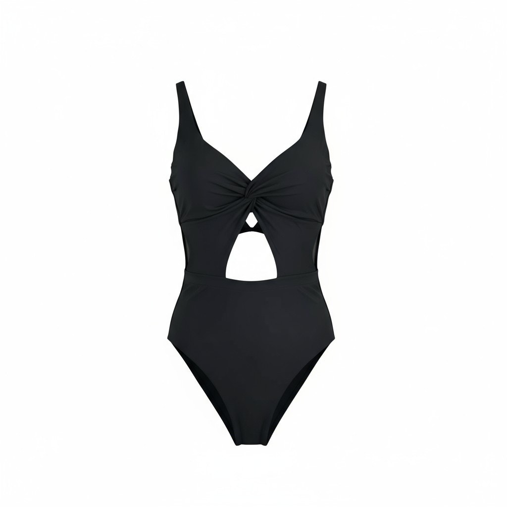 Bca Rebecca Virtue Cut Out One Piece Swimsuit Black Size Small